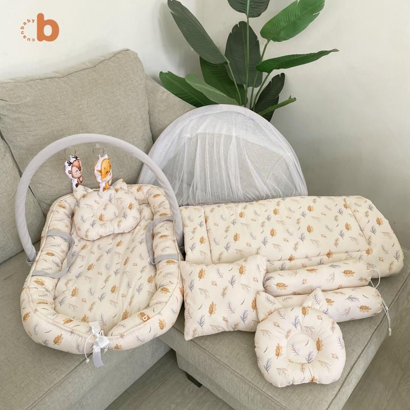 Cuan Baby - Kasur Bayi Playmate & Bedcover Bayi Set Motif JIho 1
