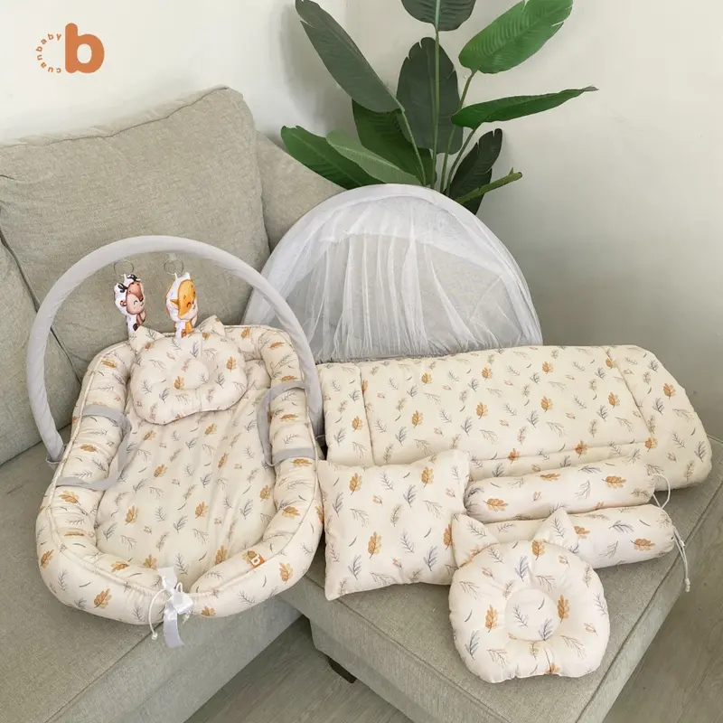 Cuan Baby - Kasur Bayi Playmate & Bedcover Bayi Set Motif JIho 1