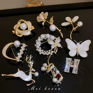 COD Bros Kupu/Bros Murah/bros cantik/bros lucu/bros jilbab/bros laris/Bros Pita/bros cewek/Bros wanita Jewelry