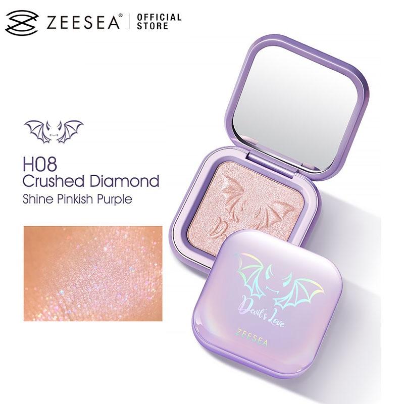 Phấn ánh Ba Kích Thước ZEESEA, Hình Thiên Thần Cupid Màu Sắc Mỹ Phẩm Cosmetic