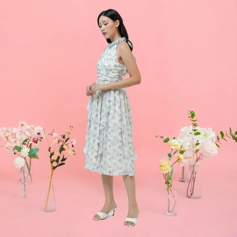 Alicia Couture - Ready Stock - Edelyn Vintage Dress - Dress Wanita Korean Style 3
