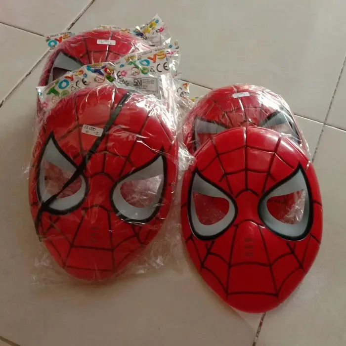 topeng spiderman anak superhero marvel Mainan