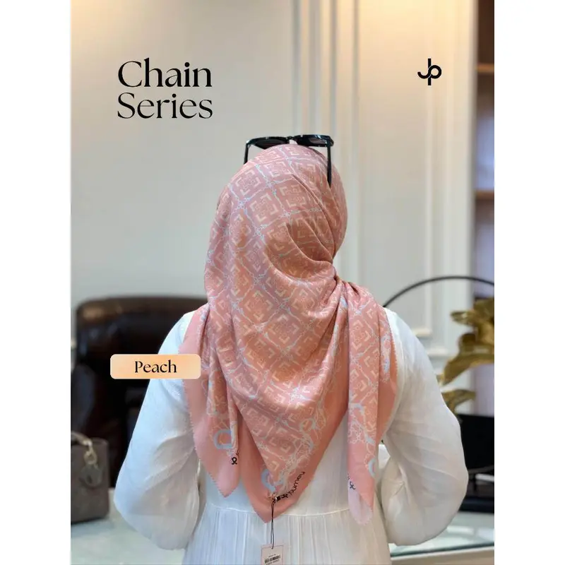Hijab Sefiempat CHAIN Series Journey Voal Premium Versi KW 1
