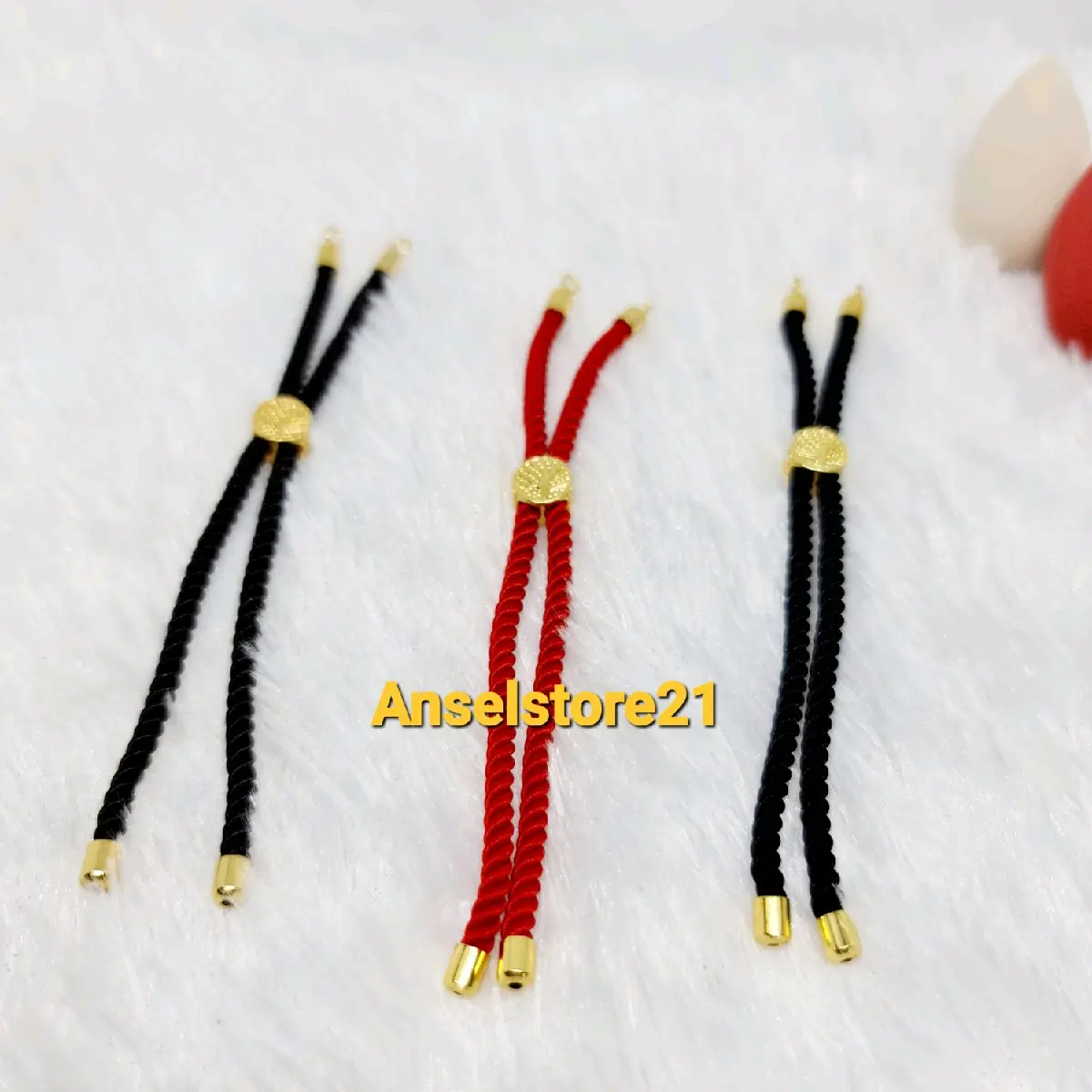 Gelang Tali Serut Ulir / Lilit Untuk Mutiara
