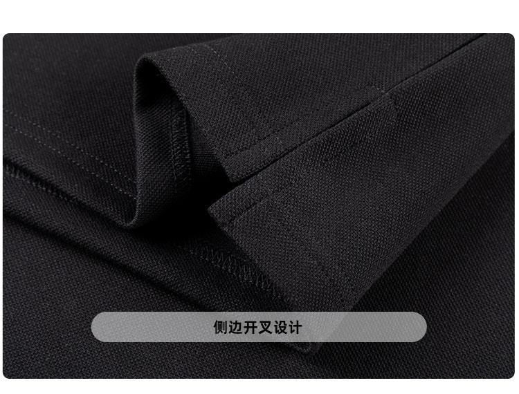Product Introduction of Basic three colors! 290g heavy polo short-sleeved t-shirt, summer solid color loose lapel top is simple and comfortable 18