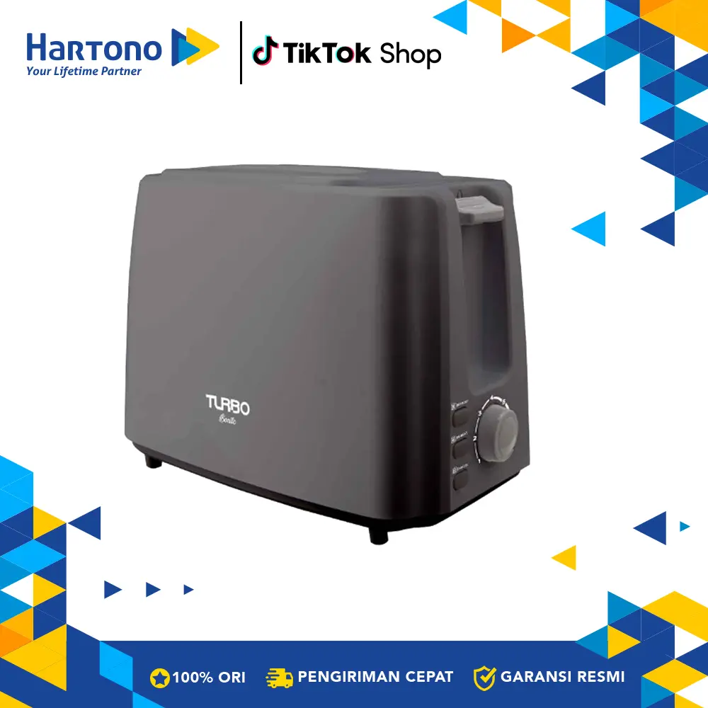 Turbo Pop Up Toaster Black EHL5228/5