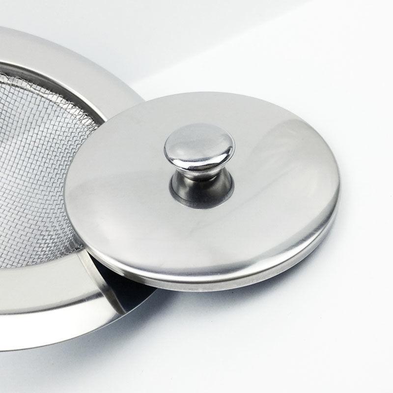 Kitchen Sink Strainer Drain Hair Catcher Bath Stopper Plug Sewer Filter with Lid 7