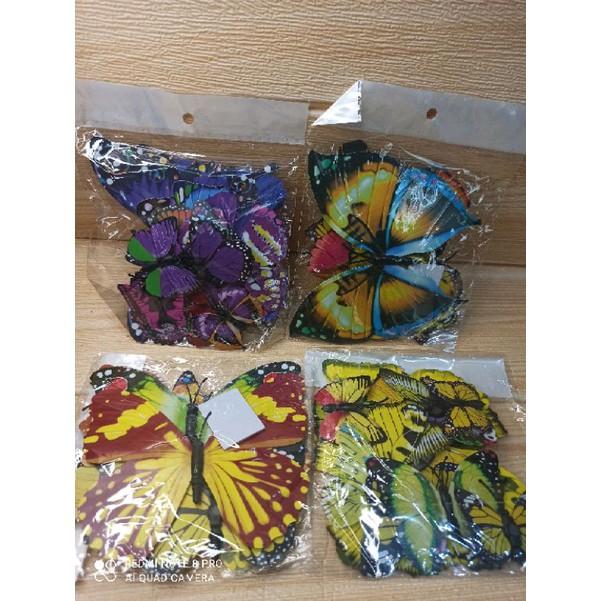stiker 3d kupu kupu isi 12 0