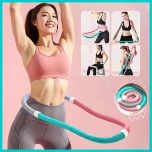 Hula Hoop Lembut Untuk Latihan Keluarga/Hula Hoop Lembut/Hula Hoop Olahraga Di Rumah/Olahraga Pengecil Perut/Cocok Untuk Fitness Di Rumah/Kantor