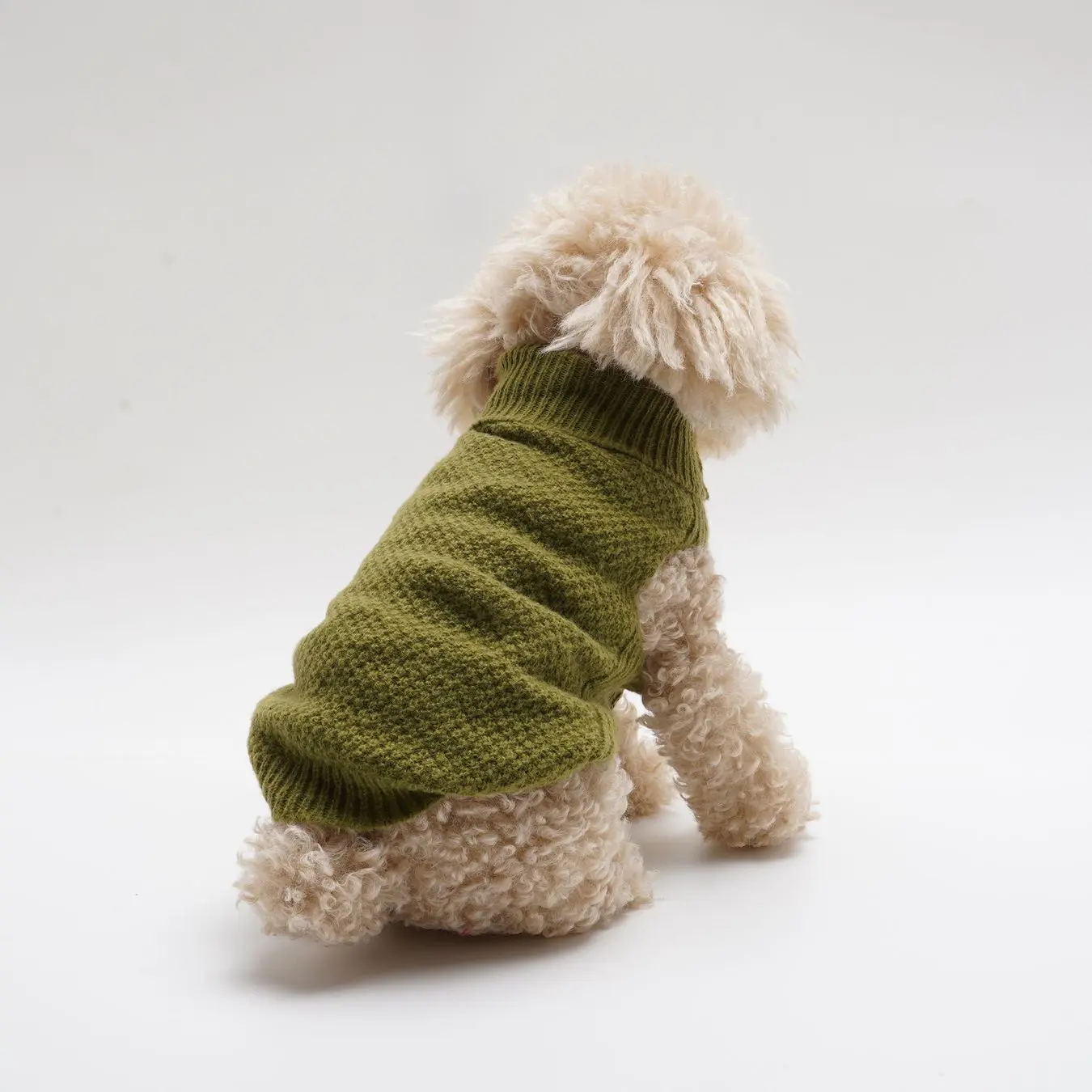 Solid Color Dog Sweater, Knitted Dog Sweater, Fall & Winter Warm Comfortable Pet Clothes, Pet Clothing for Small Medium Large Dogs, Frenchie Dog Clothes