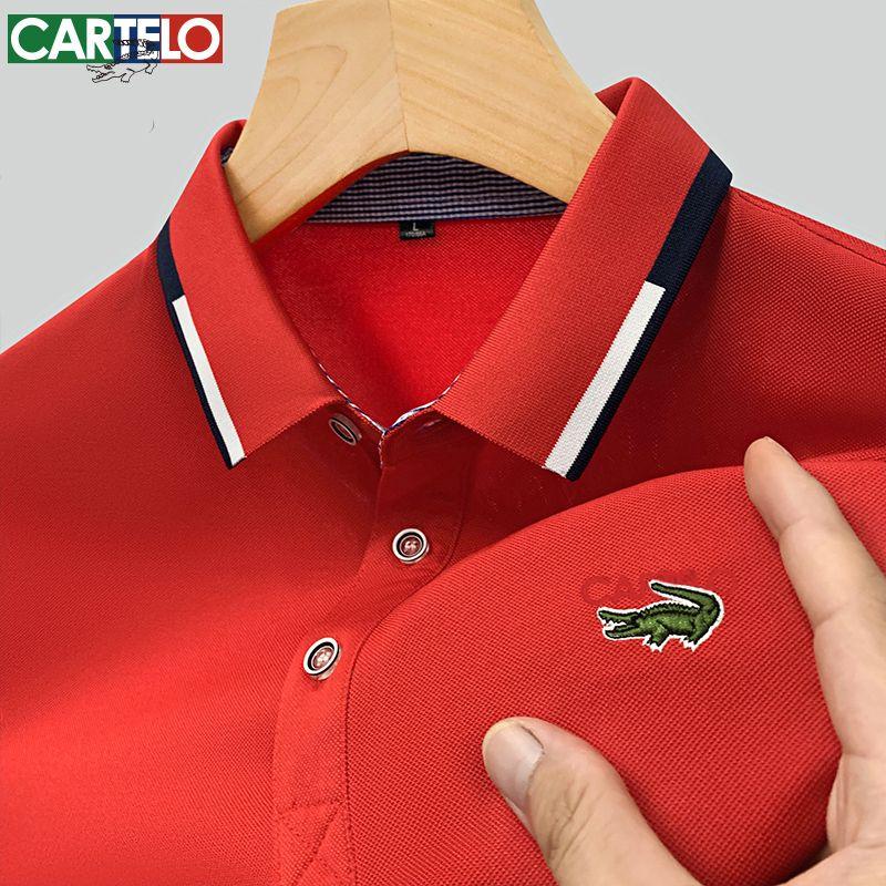 Product Introduction of Crocodile Polo Shirts for Men Embroiders Polo Shirts Plus Size Tshirts 9