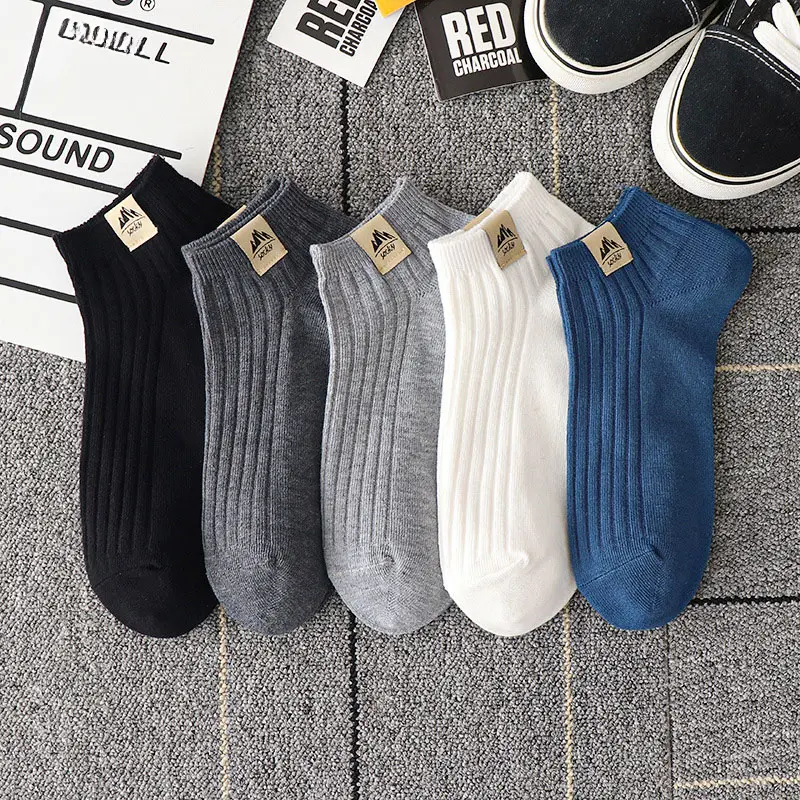 Low Cut Ankle Socks for Men Classics Short Tube Breathable Casual Socks