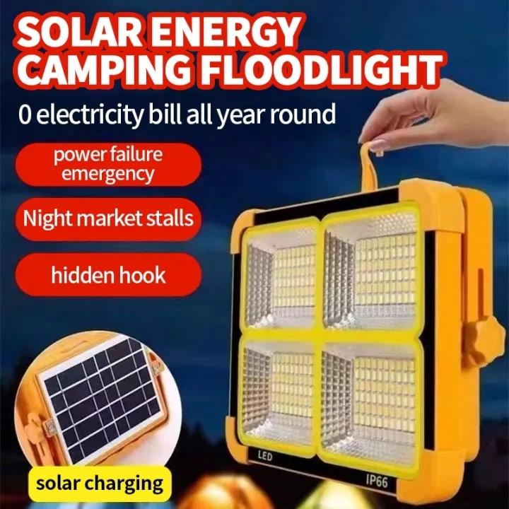 【Miễn phí vận chuyển  Đèn sạc năng lượng mặt trời IP67 chống thời tiết Đèn khẩn cấp USB Ánh sáng ngoài trời cảm biến Điều chỉnh nhiều độ sáng Siêu sáng Đèn cắm trại ngoài trời điện vĩnh viễn Đèn LED đèn pin khẩn cấp Nam