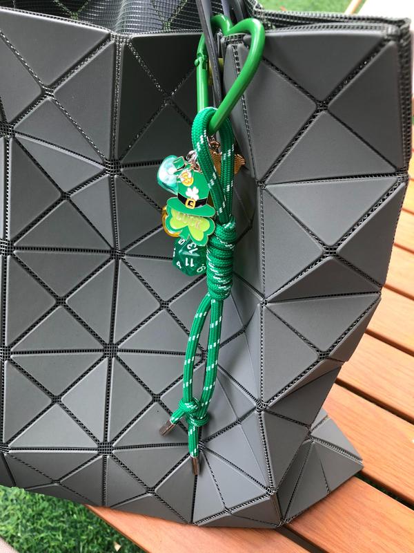 St Patrick's Day Themed Dice Design Keychain, Cute Keychain for Women & Men, Bag Charm for Car Keys, Bag Decoration 3