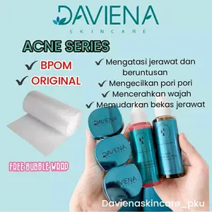 DAVIENA SKINCARE | PAKET ACNE SERIES Berminyak