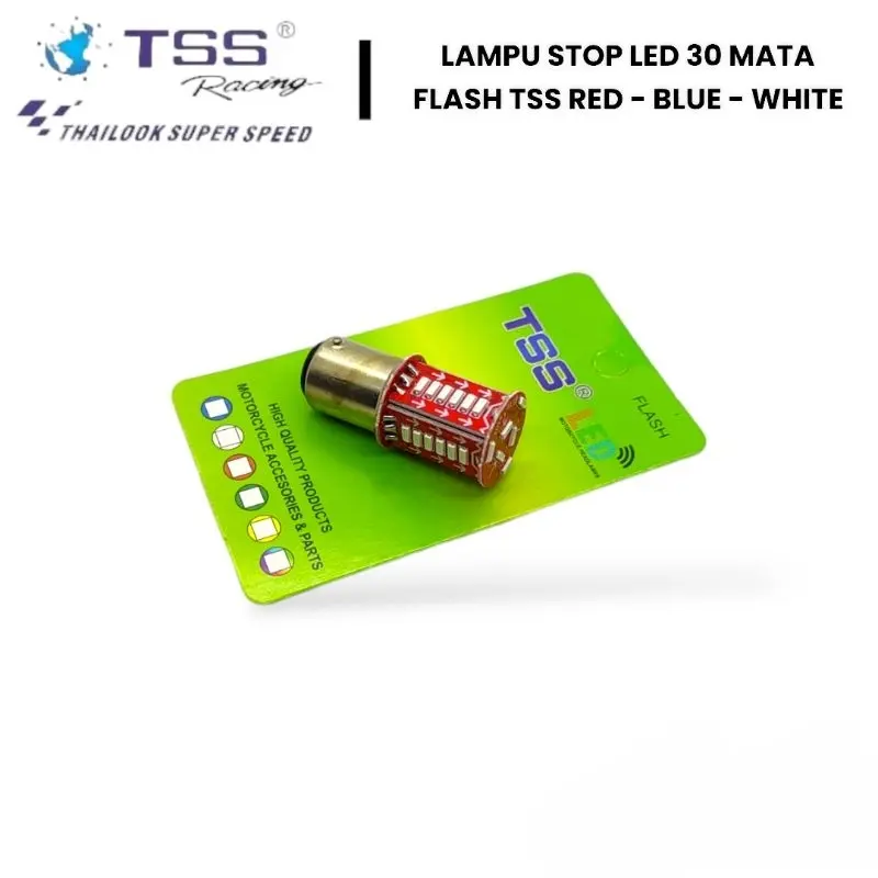 TSS Lampu Stop belakang Stop rem 30mata Running 30led DC Universal - GSV AUTOCARE 4