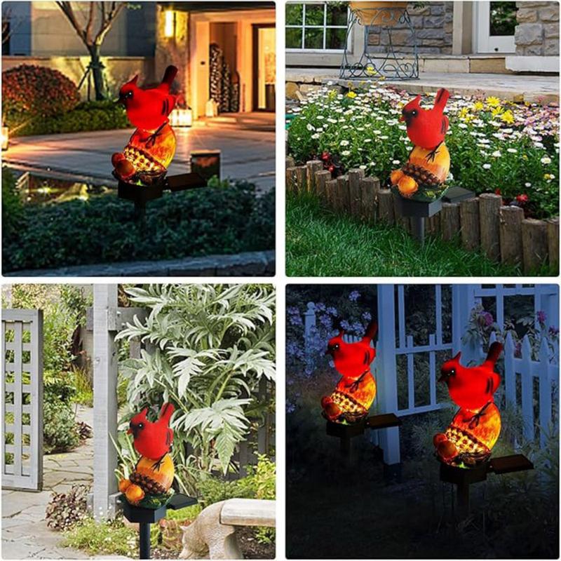 Solar Powered Animal Statue Decorative Light, Cute Frog Design Garden Decoration Light, Outdoor Garden Decoration Light for Courtyard, Terrace, Garden, Lawn 7