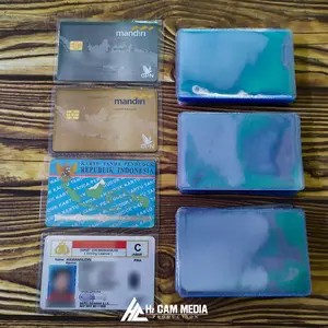 Plastik cover pelindung ATM , KTP , SIM dan kartu nama