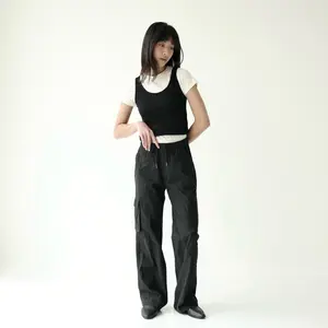 ELORAÉ Ellen Cargo Pants Cotton Nylon | Celana Cargo Trekking Cepat Kering