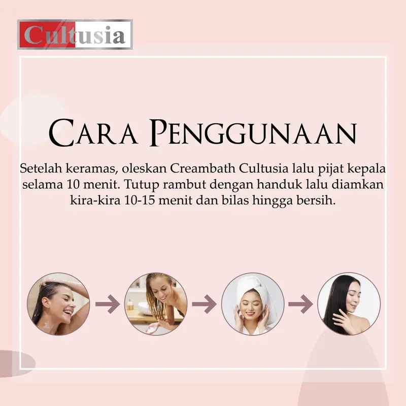 Cultusia Hair Creambath Red Pome 1000 ml - Haircare 5