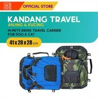 Gambar M-Pets Remix Travel Carrier 2IN1 / Kandang Travel Rangka Besi - Camouflage, kandang travel anjing kucing dari M-Pets Volk Pets Indonesia Kota Tangerang 4 Tokopedia