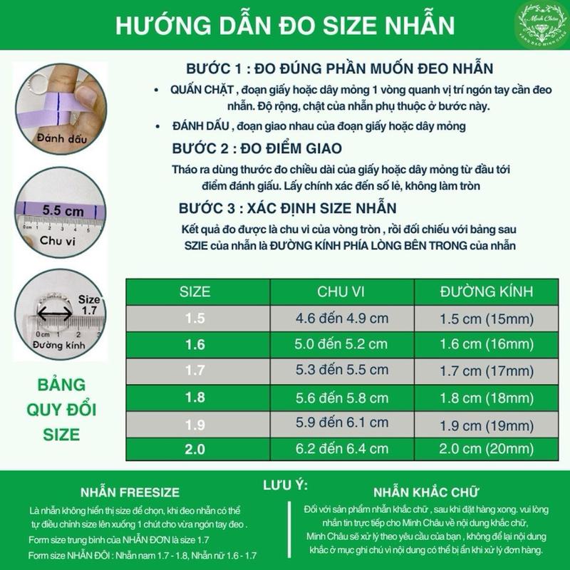 (MC0058) Nhẫn bạc nữ xinh xắn, sang chảnh cho các bạn nữ 3