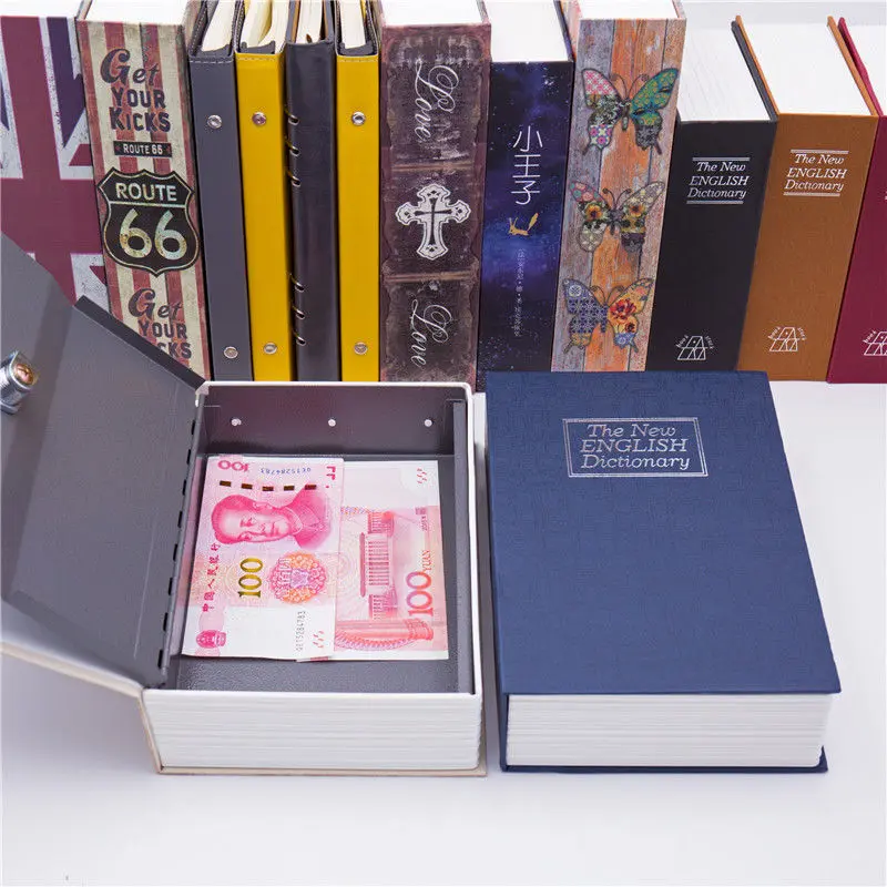 Creative Gift Piggy Bank Safe Box Password Box Mini Savings Bank with Lock Iron Box