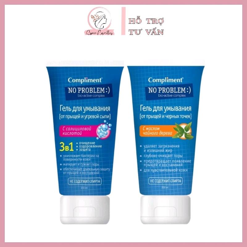 Sữa rửa mặt Compliment BHA sạch sâu, hỗ trợ kiềm dầu, ngừa mụn 200ml Chăm Sóc Da Skincare