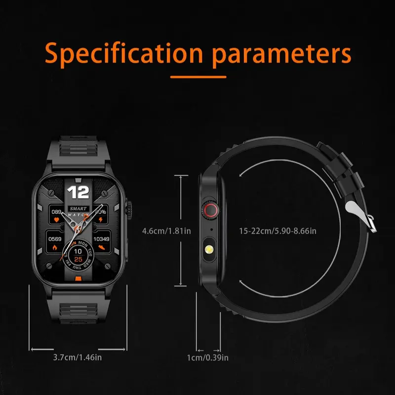 Multifunctional Smart Watch, Fashion Digital Watch, Answer/Make Call, Waterproof Sports Watch for Women & Men 1