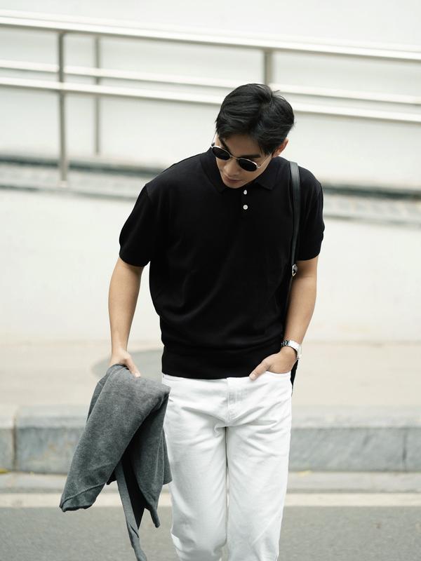 LOHNT COTTON Collar Shirts - nhiều màu, dáng polo, chất cotton cao cấp không bai xù 7