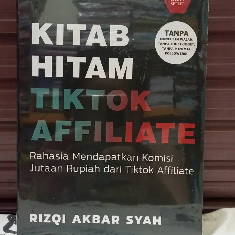 sepakat 4 Buku tikitok kitab hitam, kitab merah, shop seller , Money from tiktok 4