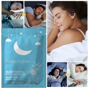 Sleep Patch 48pcs Good Night Sleep Patch Plester Mulut Tidur Obat Tidur Ampuh Sleeping Patch Sleep Aid Patch Sticker Plester Bantu Tidur Anti Insomnia Sleep Patch Bantu Tidur Relieve Insomnia Muscle Tension Physical Fatigue Anxiety