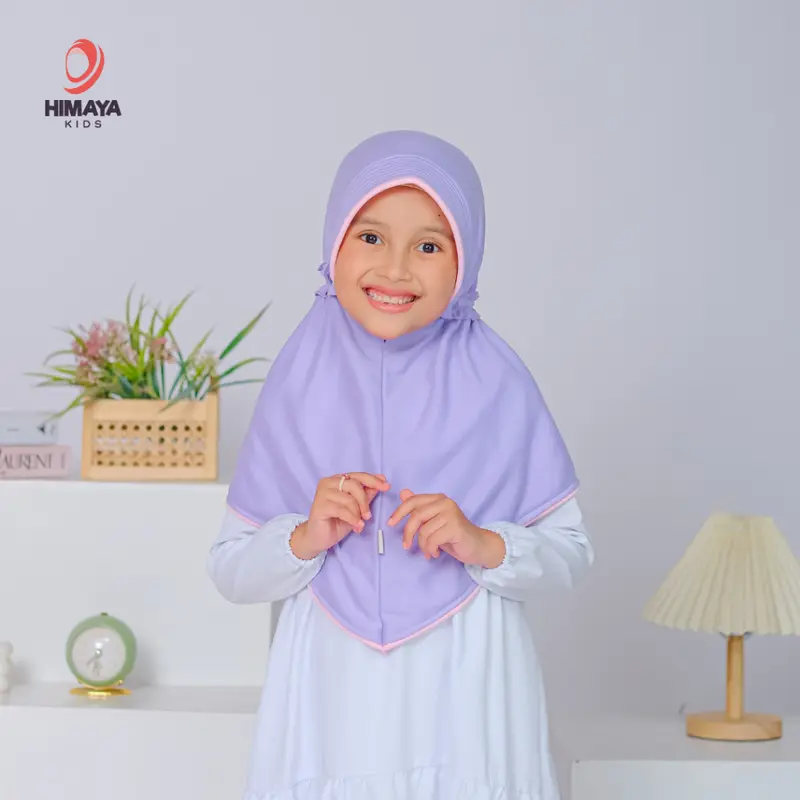 HIMAYA - Bergo Anak Daily - Latifa (4-12 thn) Jilbab Karet 8