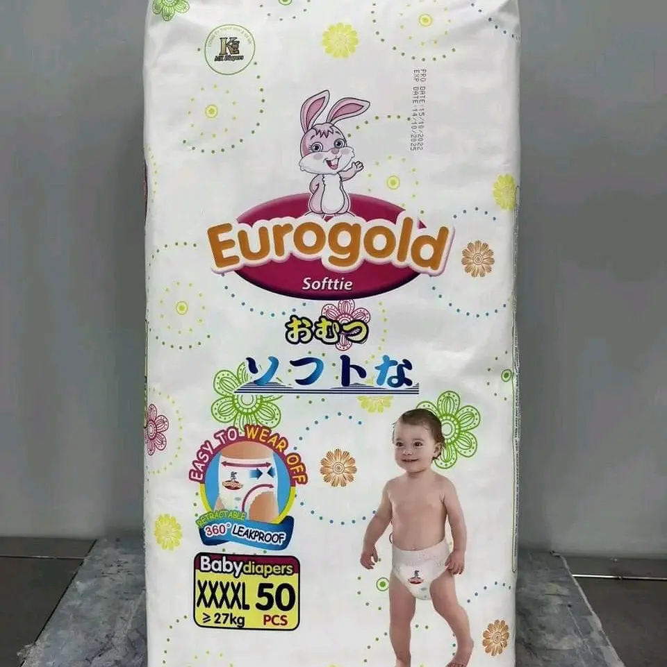 100 miếng tã quần euro cho bé yêu.
