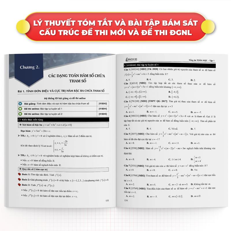 Sách- Tổng Ôn Toán Học Bản Cập Nhật Chương Trình SGK Mới Nhất Ôn Thi THPT Quốc Gia 2025 3