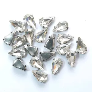 Kristal Cangkang Pear Clear (Tersedia 2 Ukuran)