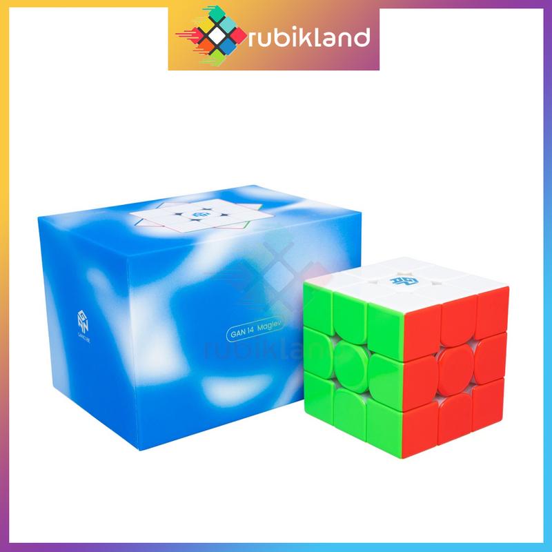 Rubik 3x3 Gan 14 Maglev UV Gan14 M Maglev 2030 Rubic 3 Tầng Cao Cấp Có Nam Châm Đồ Chơi Trí Tuệ Trẻ Em - Little Kobo
