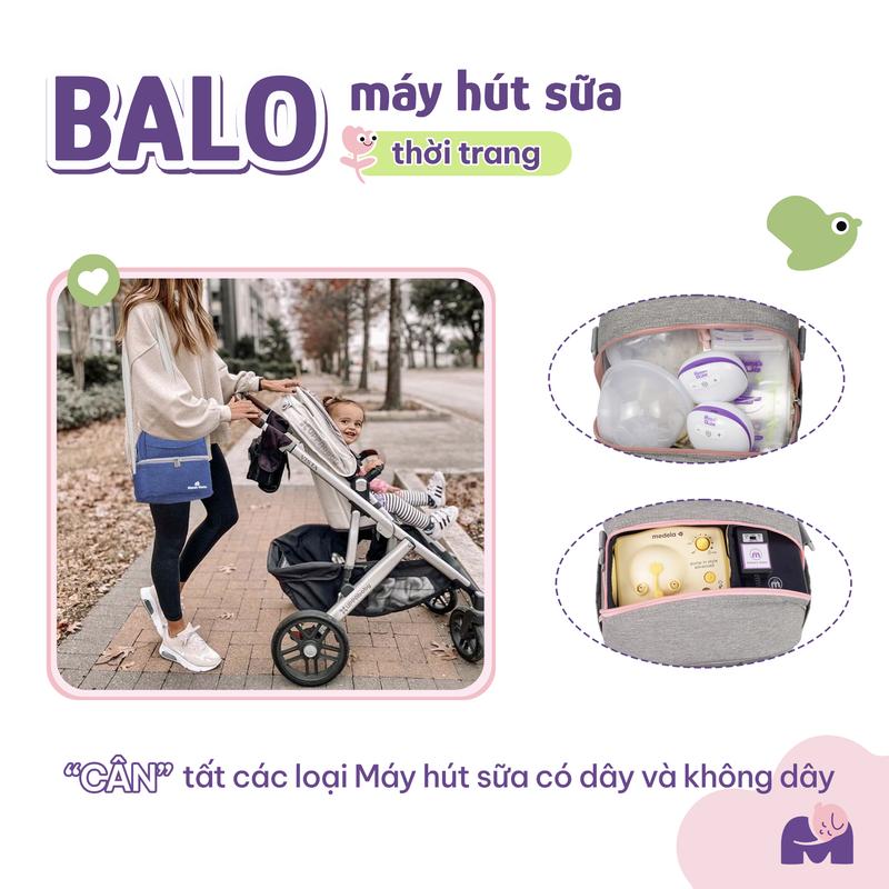 Product Introduction of Balo Bỉm Sữa Giữ Nhiệt Mama’s Choice Đa Năng, Giữ Nhiệt Bình Sữa, Đựng Đồ Cho Mẹ Bé, Thiết Kế 2 Tầng, Chất Liệu Cao Cấp 8