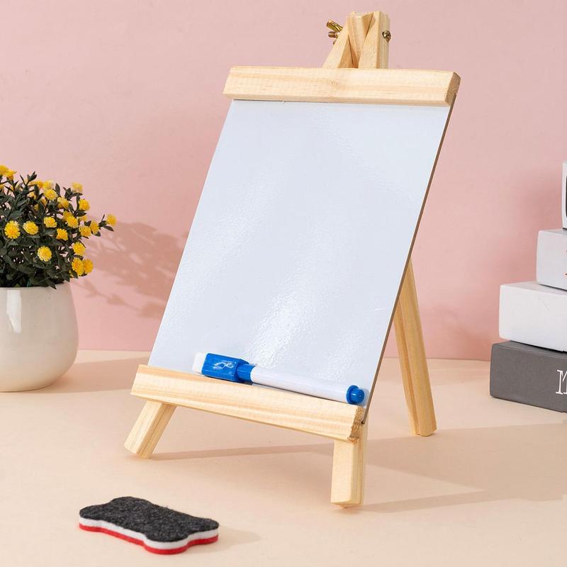 Erasable Whiteboard, 1 Count Whiteboard with Random Color Eraser & Marker Pen, Erasable Whiteboard for Office, Classroom 0