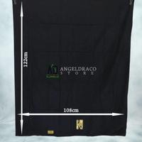 Gambar Sarung Wadimor Hitam Putih Polos Dewasa dari AngelDracoStore Kota Bandung 4 Tokopedia