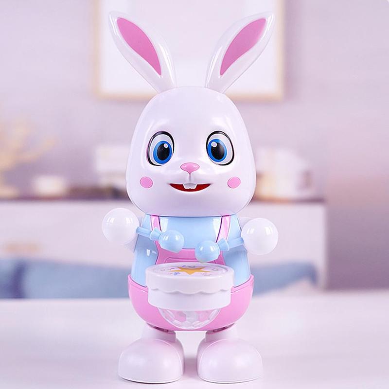 Product Introduction of Đồ Chơi Robot Thỏ Nhảy Múa, Hát Bài, Trống Âm Nhạc Thỏ Điện Tử Quà Tặng Đồ Chơi Thú Cưng Robot Dễ Thương Beat G1Q9 36
