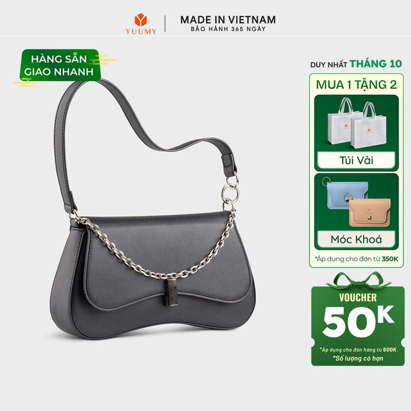 Túi Yuumy (Thời trang nữ thiết kế đơn giản trẻ trung - Túi đeo vai da Seasand YN226)