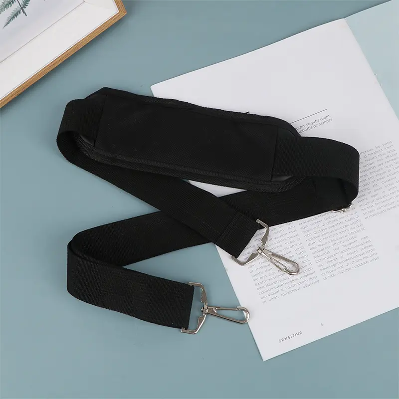 Dây Đeo Túi Nylon Màu Đen Dành Cho Nam Giới Dây Đeo Vai Mạnh Thích Hợp Cho Túi Xách Túi Đựng Máy Tính Xách Tay Thắt Lưng Phụ Kiện Túi Dây Đeo Túi Dài Bag 0
