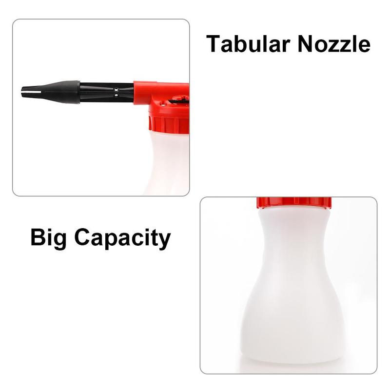 Product Introduction of 800ml Foam Sprayer, High Pressure Water Sprayer with Hose Nozzle, Auto Washing Tool, Car Accessories 18
