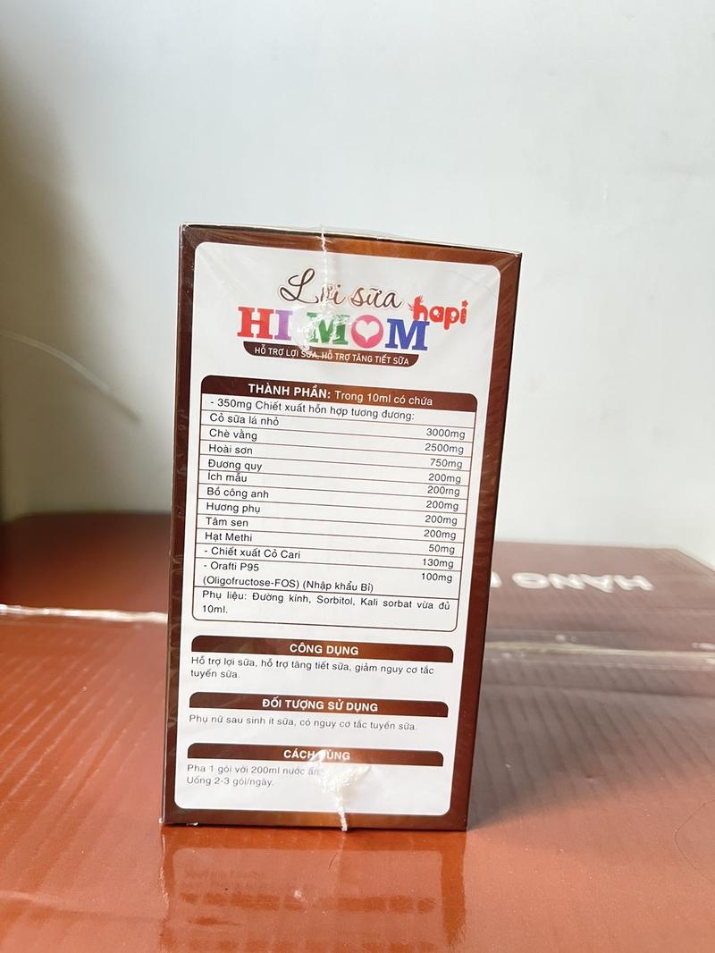 Product Introduction of LỢI SỮA HIMOM - NHIỀU SỮA - MÁT SỮA Men Vi Sinh Vitamin 9