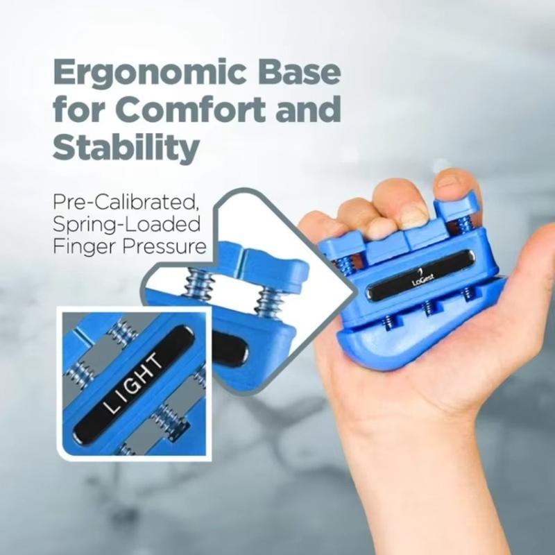 High Quality Portable Finger Trainer Strengthener Hand for Musician Rock Climbing Finger Exerciser Finger Strengthener Grip Workout Equipment for Forearm and Hand 6