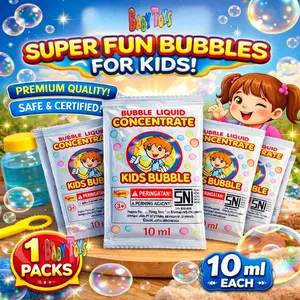 BabyToys Refill Gelembung Sabun Mainan Gelembung Bubble Banyak Cairan Aman Tembakan Water Buble SNI