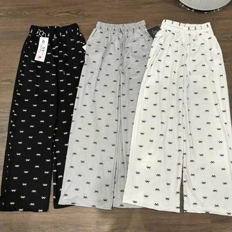Tổng Hợp Các Mẫu Quần Nữ Form Rộng hàng siêu hót hit chất mềm mát, co giãn, mặc ở nhà, đi chơi Women Pants 0