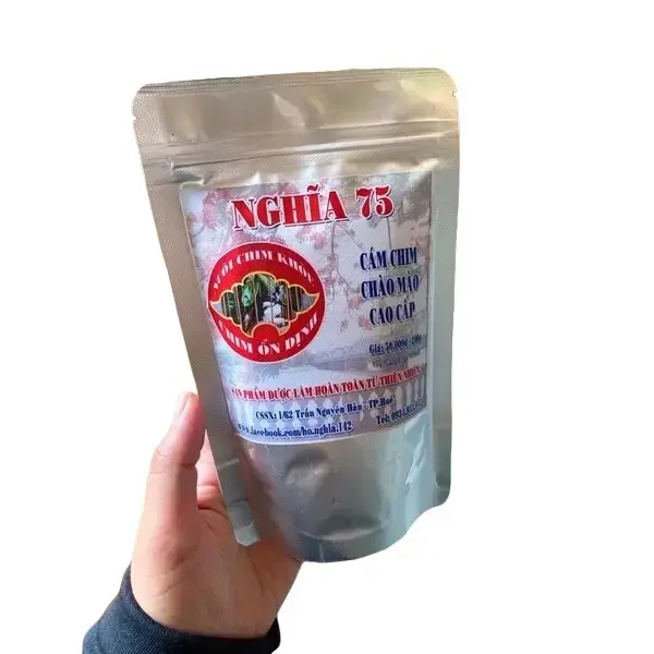 Cám chim chào mào cao cấp Nghĩa 7 5 cho thi đấu - Sản phẩm thiên nhiên giúp chim khỏe mạnh và ít bệnh tật 0