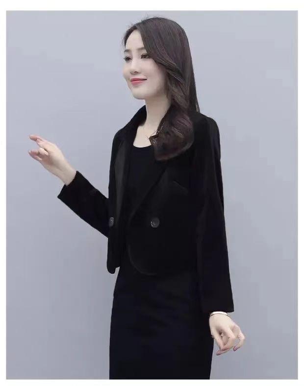 Product Introduction of Áo Khoác Ngắn Phù Hợp Với Doanh Nghiệp Nhỏ Hàng Mới Về, Dành Cho Nữ, Phong Cách Phương Tây, Bộ Sưu Tập Thu Đông Năm 2025, Phong Cách Hàn Quốc, Dễ Phối Đồ, Cỡ Nhỏ Và Mỏng, Áo Len 18